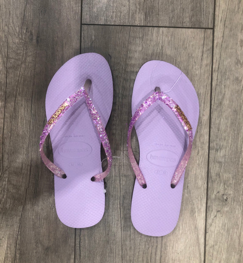 Havaianas Glitter Flourish Sandal