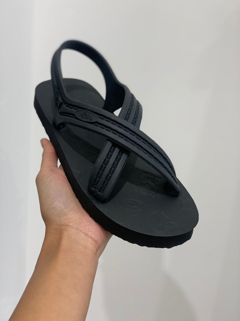 Black Criss-Cross Flojos Sandal
