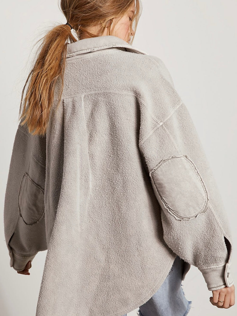 Free People Ruby Jacket in Stone