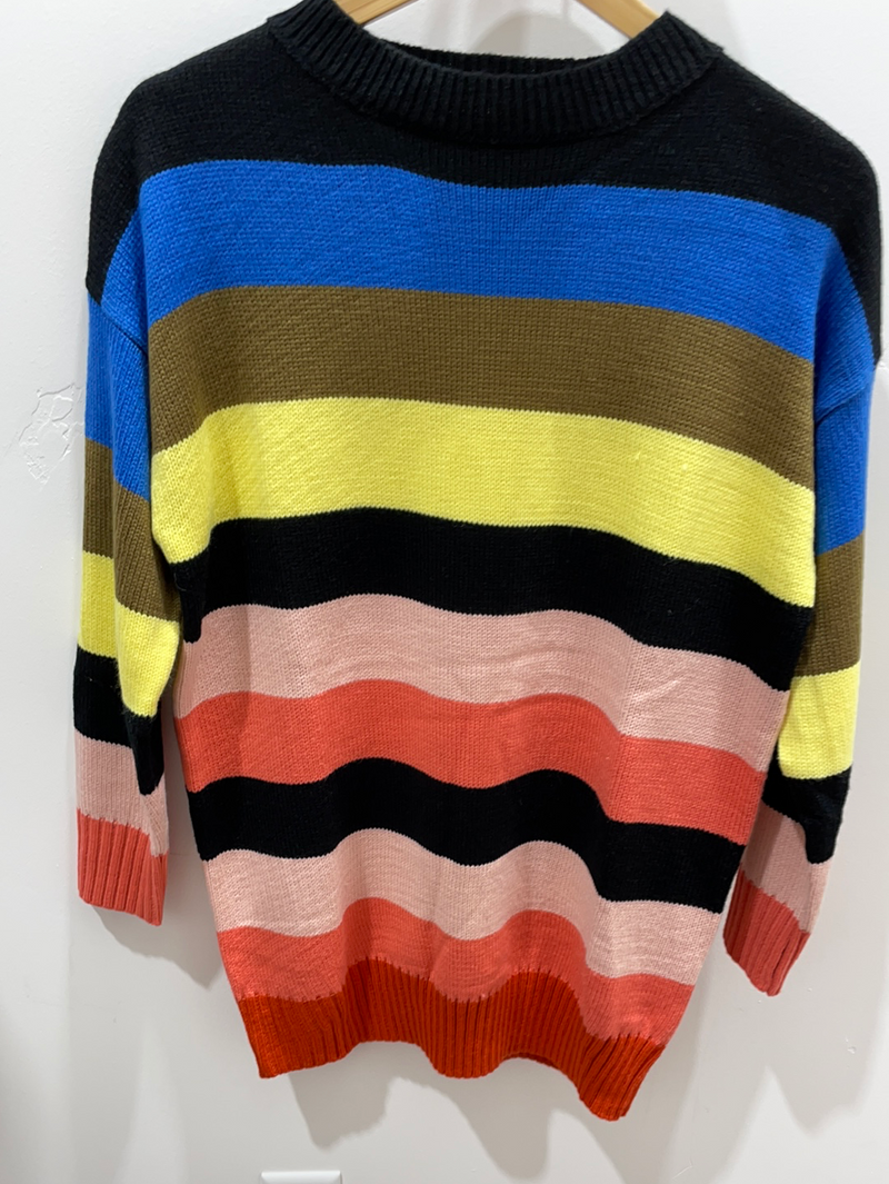 Baylie Color Block Sweater