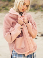 Pretty in Pink Sherpa Jacket